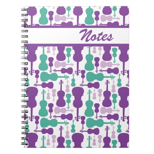 Caderno Espiral Violino (Frente)