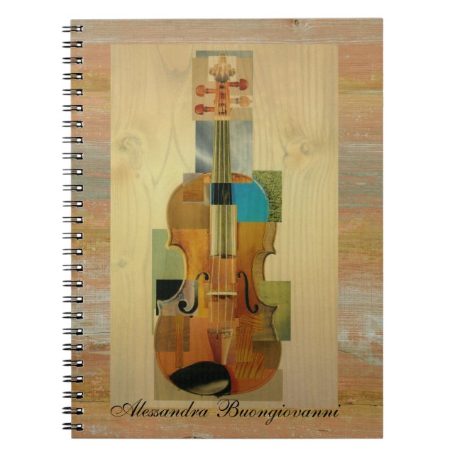 Caderno Espiral Violino compor (Frente)