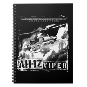 Caderno Espiral Viper AH-1Z