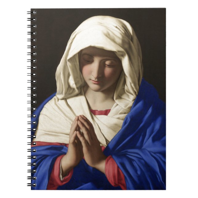 Caderno Espiral Virgem Maria (Frente)