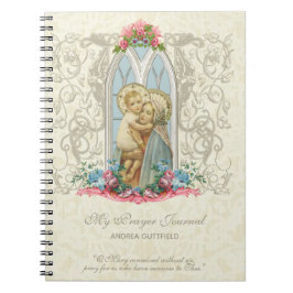 Caderno Espiral Virgem Religiosa Católica Mary Reora Diário
