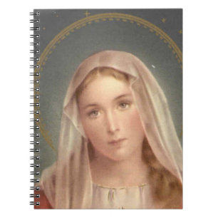 CADERNO ESPIRAL VIRGIN MARY