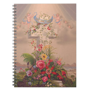 Caderno Espiral Virtudes teológicas Fé, Esperança e Caridade