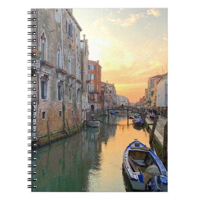 Caderno Espiral Vista de Veneza (Frente)