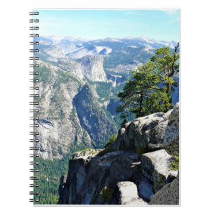 Caderno Espiral Vista do Glacier Point, Yosemite, CA