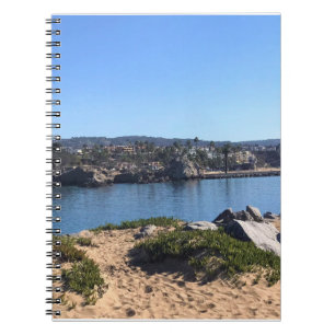 Caderno Espiral Vista do Wedge, Newport Beach, Califórnia