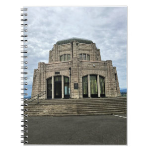 Caderno Espiral Vista House, Columbia River Gorge, Oregon