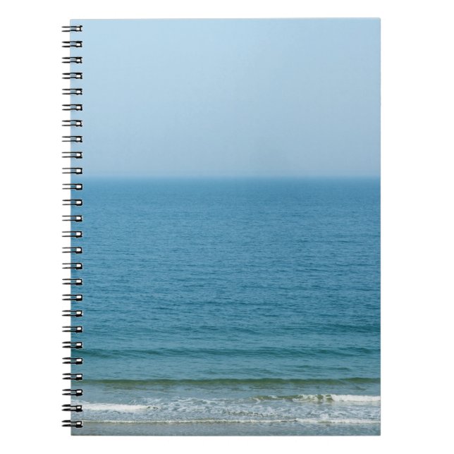 Caderno Espiral Vista marítima (Frente)