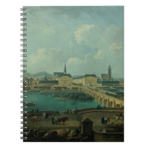 Caderno Espiral Vista panorâmica das excursões, 1787 (óleo em