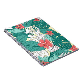 Caderno Espiral Vista tropical