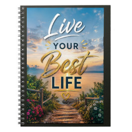 Caderno Espiral Viva Sua Melhor Vida