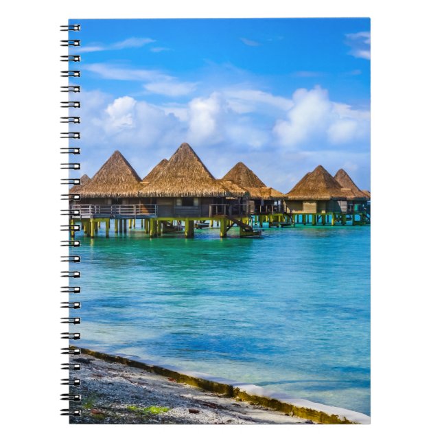 Caderno Espiral Vivendo na água (Frente)