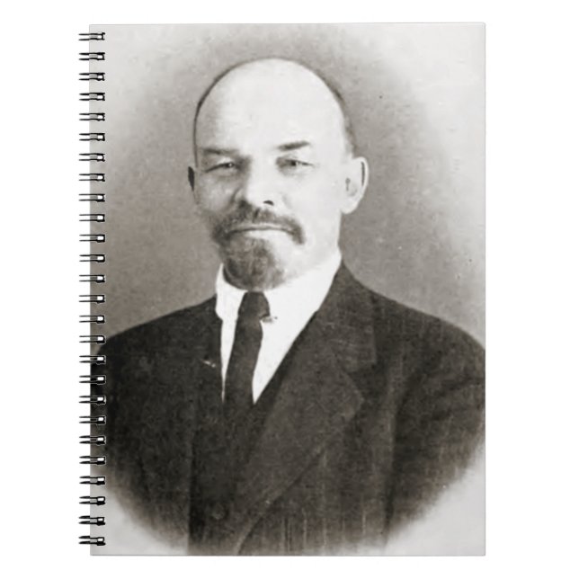 Caderno Espiral Vladimir Lenin Portrait (Frente)