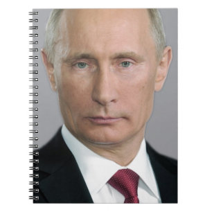 Caderno Espiral Vladimir Putin