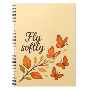 Caderno Espiral Voar Suavemente