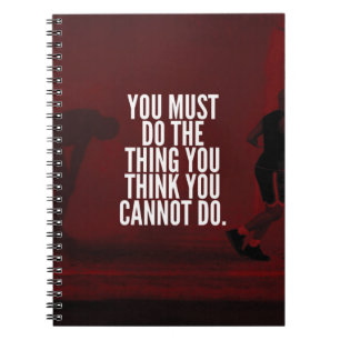 Caderno Espiral Você Deve Fazer - Funcionar Motivação