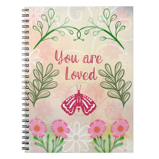 Caderno Espiral Você É Amado (Frente)