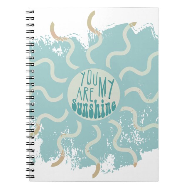 Caderno Espiral Você É Meu Sol (Frente)