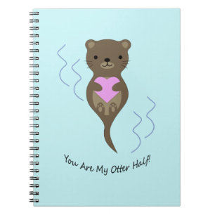 Caderno Espiral Você É Minha Meia-Fora