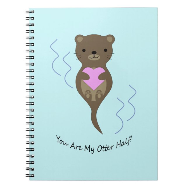 Caderno Espiral Você É Minha Meia-Fora (Frente)