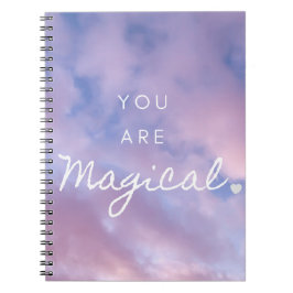 Caderno Espiral Você É Um Notebook Mágico