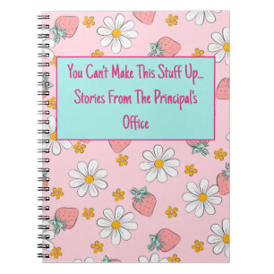 Caderno Espiral Você não pode fazer isso com o notebook principal