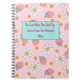 Caderno Espiral Você não pode fazer isso com o notebook principal