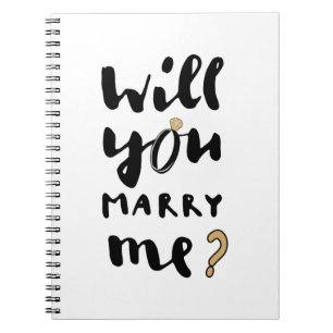 Caderno Espiral Você vai me casado?