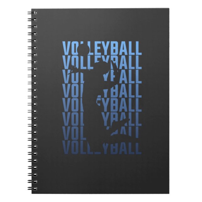 Caderno Espiral Voleibol (Frente)