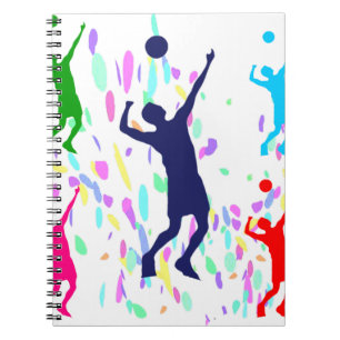 CADERNO ESPIRAL VOLLEYBALL