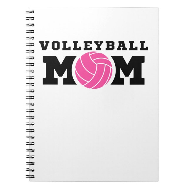CADERNO ESPIRAL VOLLEYBALL MOM (Frente)