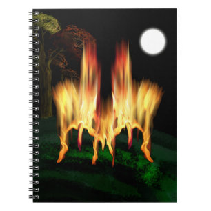 Caderno Espiral Voo de Fogo