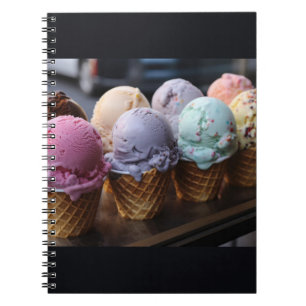 Caderno Espiral Voo de sorvete