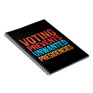 Caderno Espiral Votação Previne Eleições Presidenciais Indesejadas