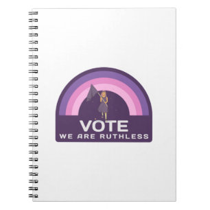 Caderno Espiral Vote Nós Somos Brutais