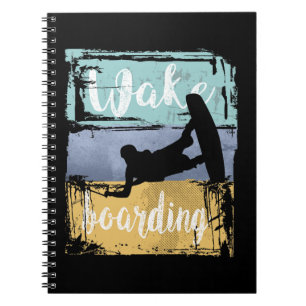 Caderno Espiral Wakeboard Retro Wakeboard