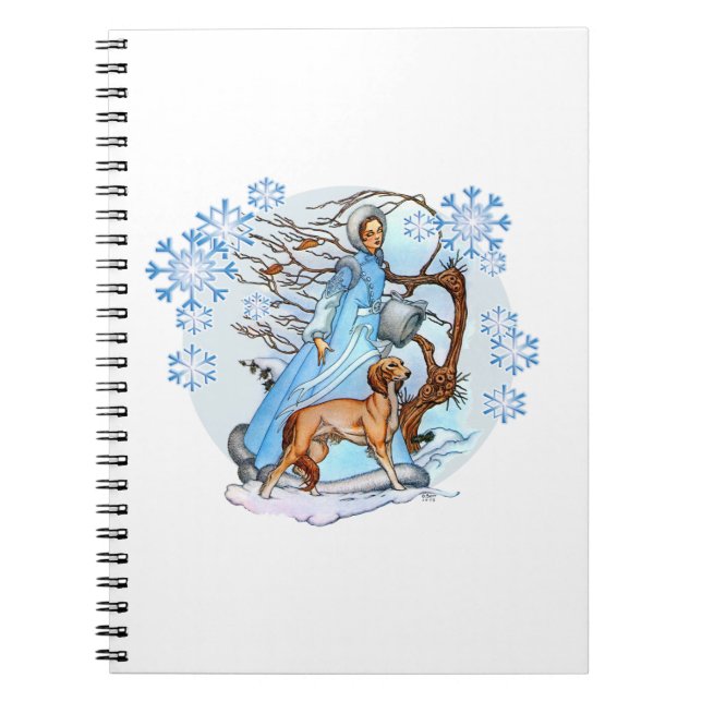 Caderno Espiral Walk de inverno (Frente)