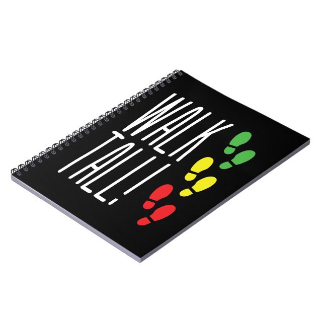 Caderno Espiral Walk Tall (Left Side)