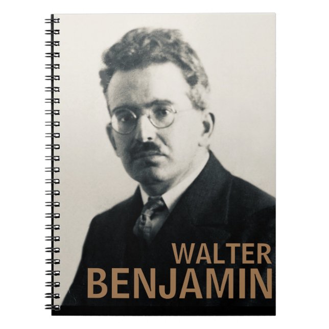 Caderno Espiral Walter Benjamin (Frente)