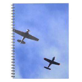 Caderno Espiral War Planes
