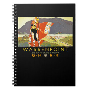 Caderno Espiral Warrenpint e os Montes de Mourne