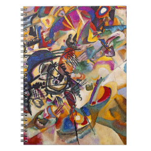 Caderno Espiral Wassily Kandinsky - Composição 7 Arte Abstrata