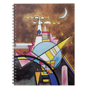 Caderno Espiral Wassily Kandinsky - Grande Porta De Kiev Abstrato
