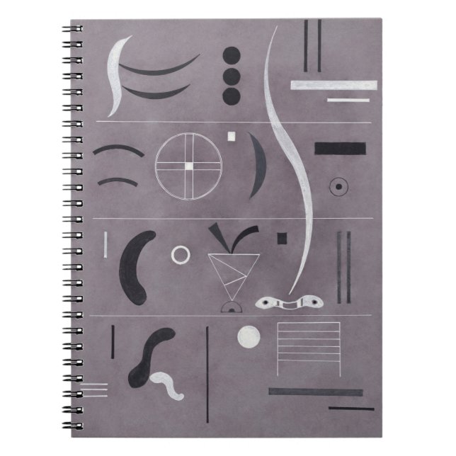 Caderno Espiral Wassily Kandinsky Quatro Partes (1932) (Frente)