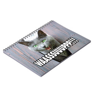 Caderno Espiral WASSUP - Memória Cat