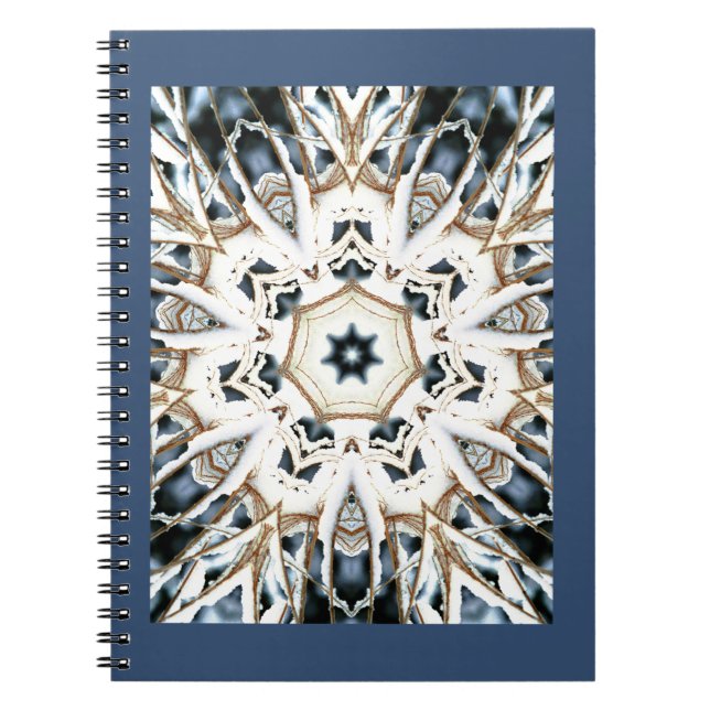 Caderno Espiral Web de Neve (Frente)