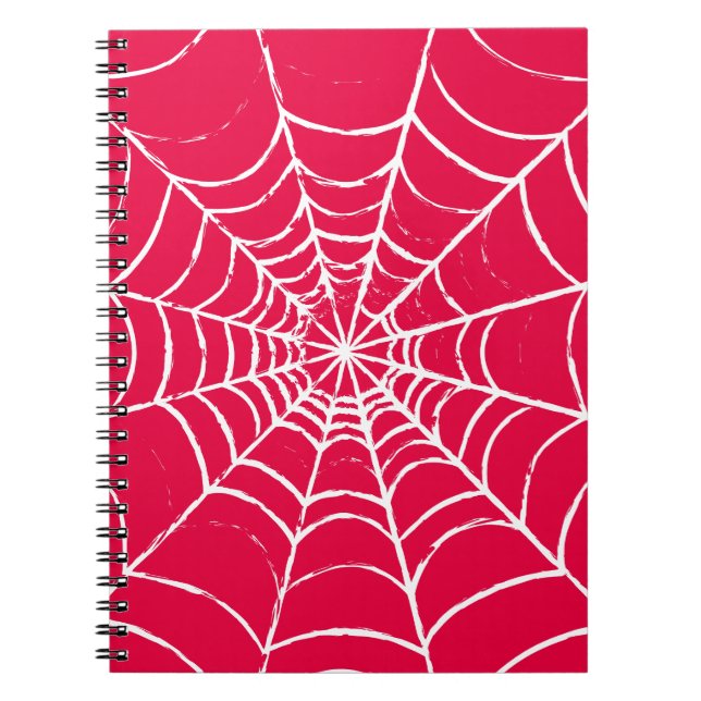 Caderno Espiral Web Rosa (Frente)