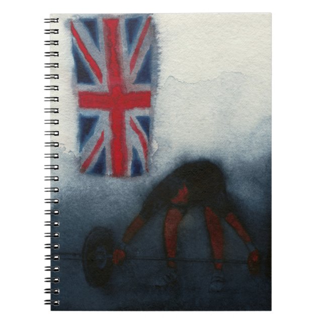 Caderno Espiral Weightlifter 2010 (Frente)