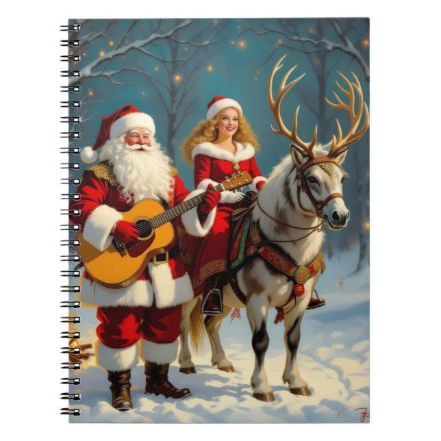 Caderno Espiral Weihnachtliche Harmonie“111 (Frente)