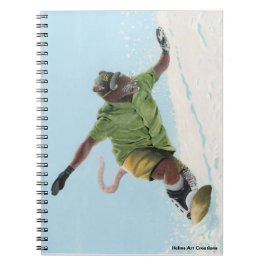 Caderno Espiral Wererat Snowboard Fantasy Art Notebook